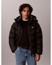 Calvin Klein - Jeans Relaxed Nylon Puffer Jacket - Lyst