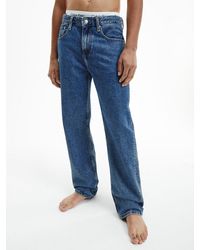 Calvin Klein Straight Jeans - Blau