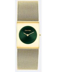 Calvin Klein - Ck Pulse Plated Steel Bracelet Watch - Lyst