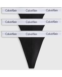 Calvin Klein - Lot de 3 strings - Modern Cotton - Lyst