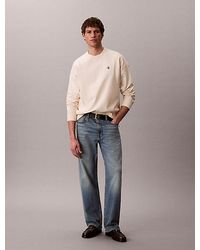 Calvin Klein - Jeans Relaxed Monogram Sweatshirt - Lyst
