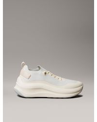 Calvin Klein - Mesh Chunky Runner Sock Trainers - Lyst