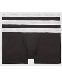 Calvin Klein - Pack de 3 bóxeres de talla grande - Cotton Stretch - Lyst