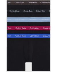 Calvin Klein - 5 Pack Boxer Briefs - Cotton Stretch - Lyst
