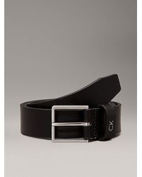Calvin Klein - Leather Belt - Lyst