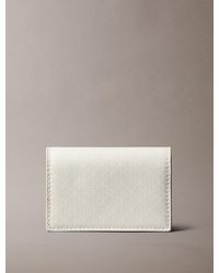 Calvin Klein - Monogram Logo Accordion Card Holder - Lyst