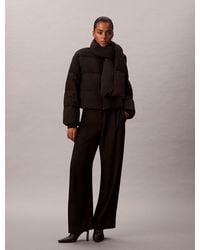 Calvin Klein - Short Down Puffer Jacket - Lyst