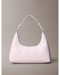Calvin Klein - Convertible Foil Logo Shoulder Bag - Lyst