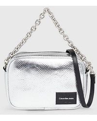 Calvin Klein - Crossbody Bag aus Schlangenleder - Lyst