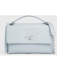 Calvin Klein - Convertible Logo Jacquard Shoulder Bag - Lyst
