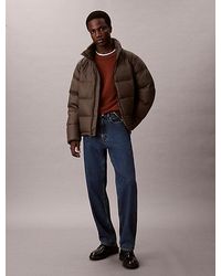 Calvin Klein - Channelled Down Puffer Jacket - Lyst