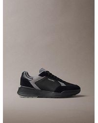 Calvin Klein - Suede Chunky Dad Trainers - Lyst