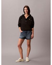 Calvin Klein - Jeans Hooded Nylon Windbreaker Jacket - Lyst
