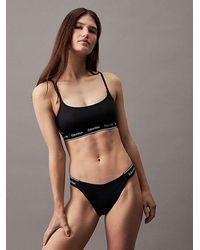 Calvin Klein - Bralette Bikini-Top - CK Meta Legacy - Lyst