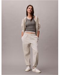 Calvin Klein - Calvin Klein Monogram Fleece Joggers - Lyst