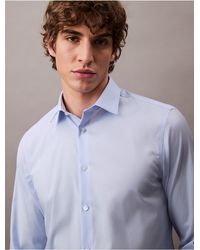 Calvin Klein - Refined Slim Stretch Button-Down Shirt - Lyst