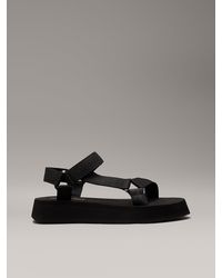 Calvin Klein - Webbing Sandals - Lyst
