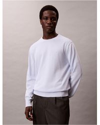Calvin Klein - Supima Cotton Classic Sweater - Lyst