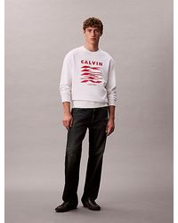 Calvin Klein - Jeans Logo Graphic Sweatshirt - Lyst