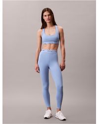 Calvin Klein - Quick-Dry High-Rise 7/8 Gym Leggings - Lyst