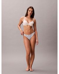 Calvin Klein - Thong Icon Logo - Lyst