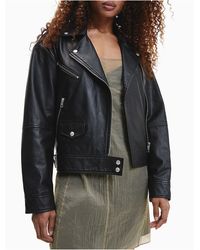 Calvin Klein Leather jackets for Women 