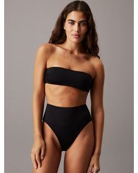 Calvin Klein - Bandeau Bikini Top - Lyst