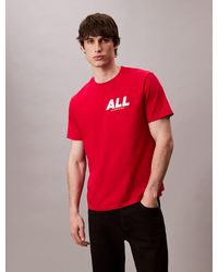 Calvin Klein - All Graphic Relaxed T-Shirt - Lyst