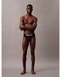 Calvin Klein - Bañador slip con cinturilla con logo - Intense Power - Lyst
