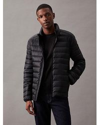 Calvin Klein - Lightweight Puffer Jacket - Lyst