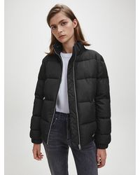 Calvin Klein Chaqueta de plumas de poli�ster reciclado - Negro