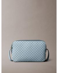 Calvin Klein - Allover Monogram Logo Camera Bag - Lyst