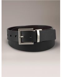 Calvin Klein - Reversible Harness Buckle Belt - Lyst