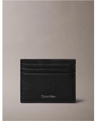 Calvin Klein - Foil Embossed Logo Card Holder - Lyst