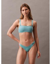 Calvin Klein - Bandeau Bikini-Top - Lyst
