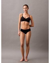 Calvin Klein - Leicht Gefütterter Bralette - Lyst