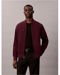 Calvin Klein - Matte Bomber Jacket - Lyst
