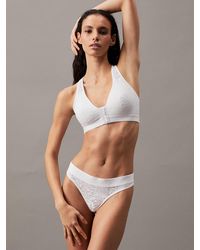 Calvin Klein - Lace Recovery Bralette - Lyst