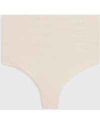 Calvin Klein - 5 Pack Thongs - Invisibles - Lyst