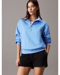 Calvin Klein - Fleece Sweatshirt - Lyst
