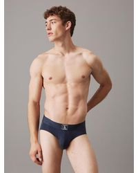 Calvin Klein - CK Established Cotton Briefs - Lyst