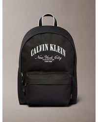 Calvin Klein - Heritage Logo Graphic Trolley Backpack - Lyst
