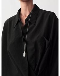 Calvin Klein - Halskette Mit Ck One-Anhänger - Lyst