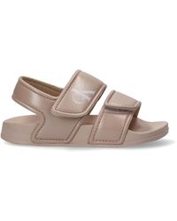 Calvin Klein - Toddlers Signature Velcro Sandals - Lyst