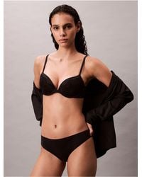 Calvin Klein - Push Up Plunge Bra - Lyst