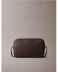 Calvin Klein - Allover Emblem Logo Camera Bag - Lyst