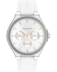 Calvin Klein - Stainless Steel Multifunction Watch - Lyst