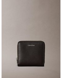 Calvin Klein - Foil Logo Zip Wallet - Lyst