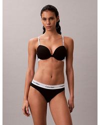 Calvin Klein - Demi T-Shirt Bra Icon Cotton Modal - Lyst