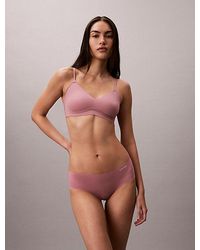 Calvin Klein - Hipster Panty Invisibles Microfibre Stretch - Lyst